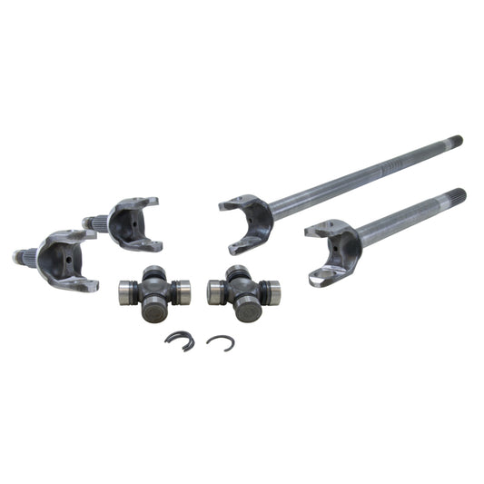 Yukon Gear & Axle YA W24170 Front 4340 Chromoly Axle Kit For Jeep JK non-Rubicon Dana 30 Front with 1350 (7166) Joints