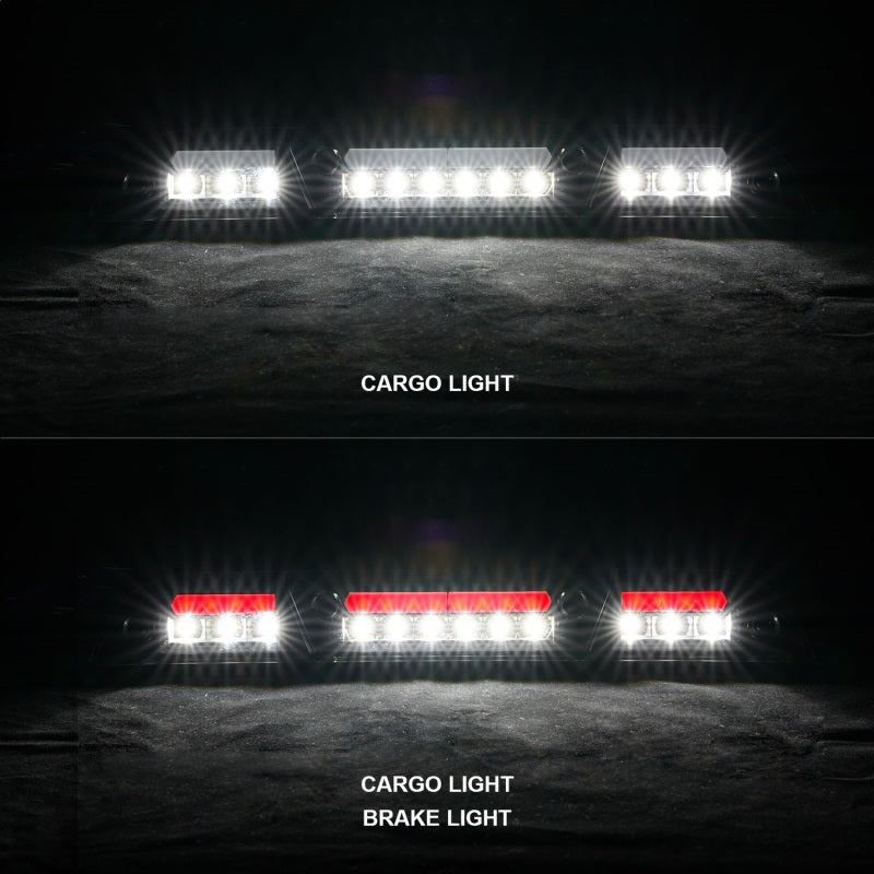 ANZO 15-23 Ford F-150 - F-450 LED Third Brake Light - Black Housing/Smoke Lens