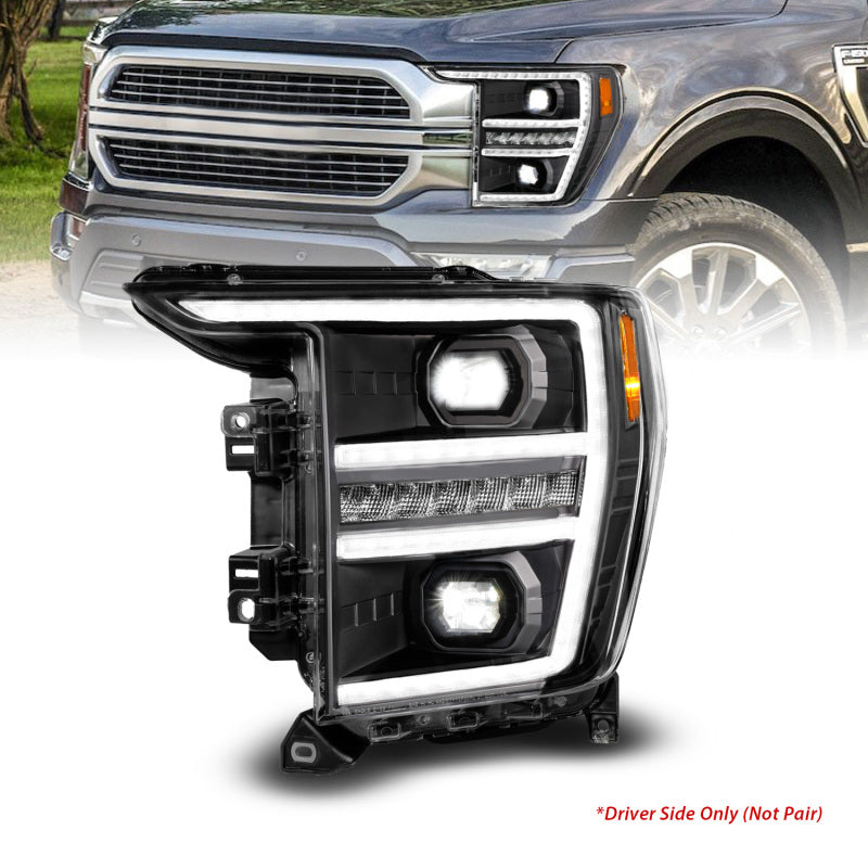 ANZO 2021-2023 Ford F-150 LED Projector Headlights