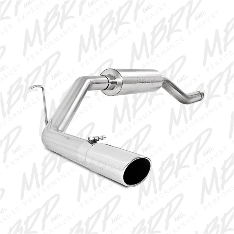 MBRP S5330AL Resonator-Back Exhaust System - 2000-2006 Toyota Tundra 4.7L V8 (Street) | Aluminized