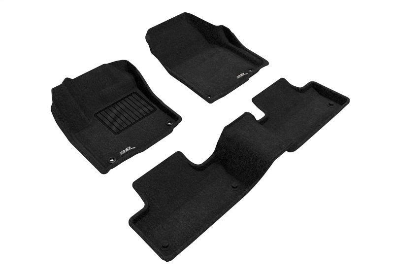 3D MAXpider Elegant Front & Rear Floor Mats for 2014-2019 Land Rover Range Rover Evoque