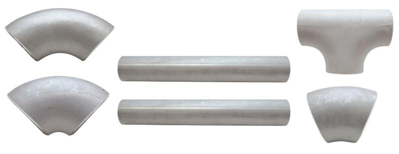Vibrant 1.25in Nom. Schedule-10 T304 SS inTeein Pipe