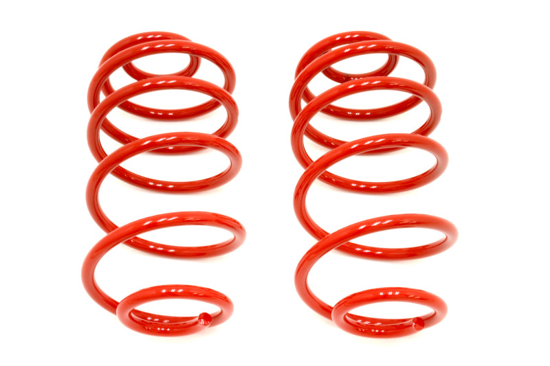 BMR 1967-1972 A-Body Rear Lowering Springs (2.0in Drop) - Red