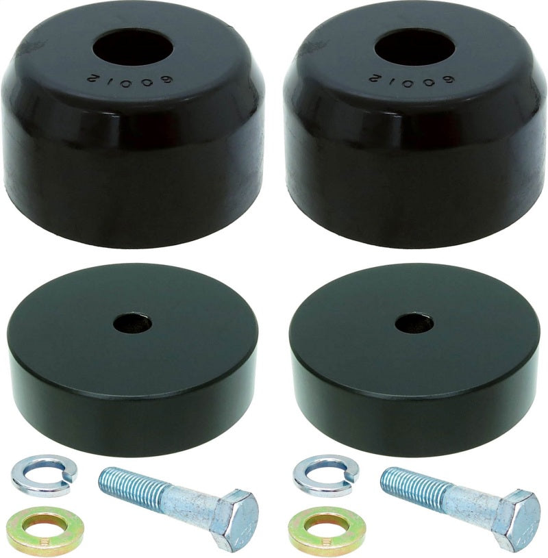 RockJock JK Front Bump Stop Kit (3in)