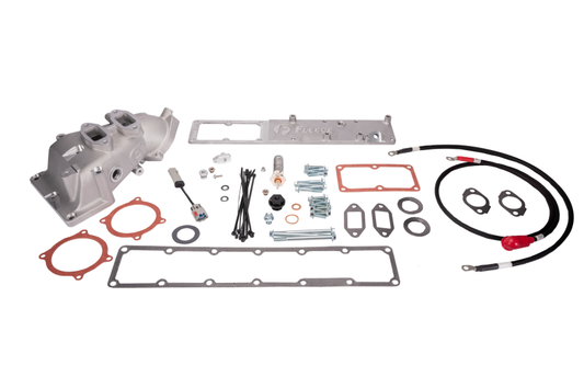 Fleece Performance FPE-CUMM-IHK-0724 for 07.5-24 Dodge RAM 6.7L Cummins Grid Heater & Intake Upgrade