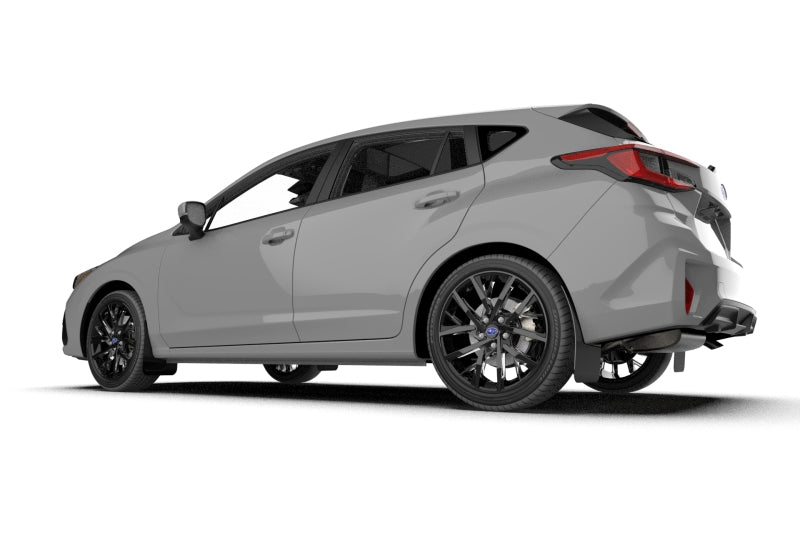 Rally Armor UR Mud Flaps - 2024-2026 Subaru Impreza - Black/Grey Logo - #MF105-UR-BLK-GRY