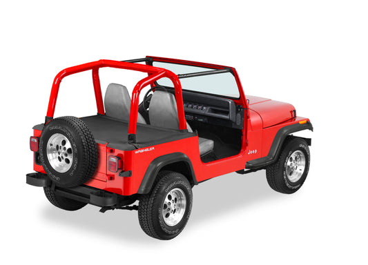Bestop 92-95 Jeep Wrangler YJ Duster Deck Cover (Black Denim Supertop)