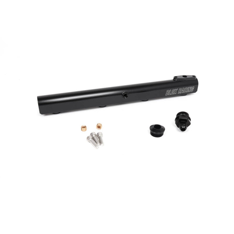 BLOX Racing Honda B-Series Xtreme Aluminum Fuel Rail - Black BXFU-00720-BK