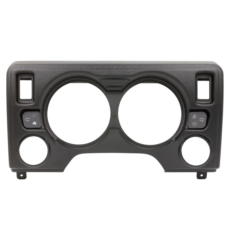 AutoMeter 90010 Direct Fit 4 Gauge Dash Panel for 1997-2006 Jeep Wrangler TJ