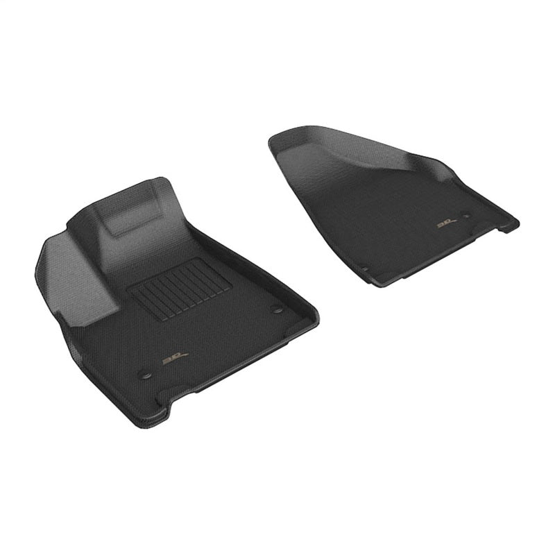 3D MAXpider Kagu Front Floor Mats for 2021-2024 Chrysler Pacifica