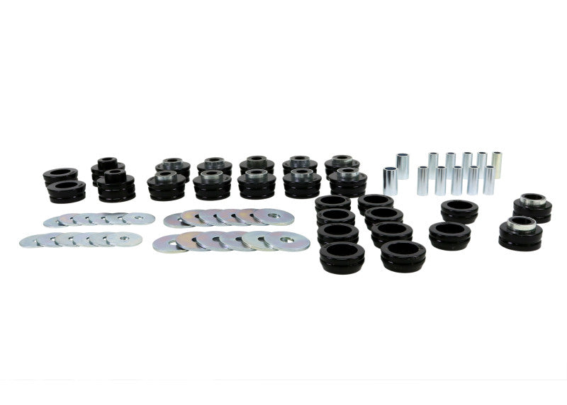 Whiteline W93493 Body Mount Bushing Set for 1978-1988 Chevrolet Monte Carlo, 1978-1984 Oldsmobile Cutlass Calais, 1980-1986 Pontiac Bonneville and More
