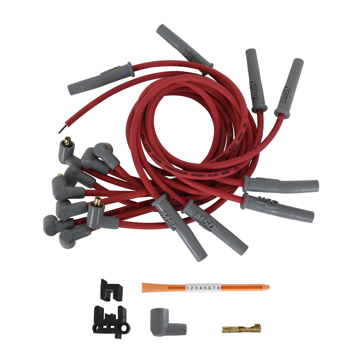 MSD 31859 Super Conductor Spark Plug Wire Set, for AMC V8 Engines