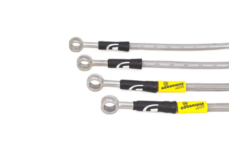 Goodridge 08-14 Subaru STi (w/Brembo Calipers) SS Brake Line Kit 24219