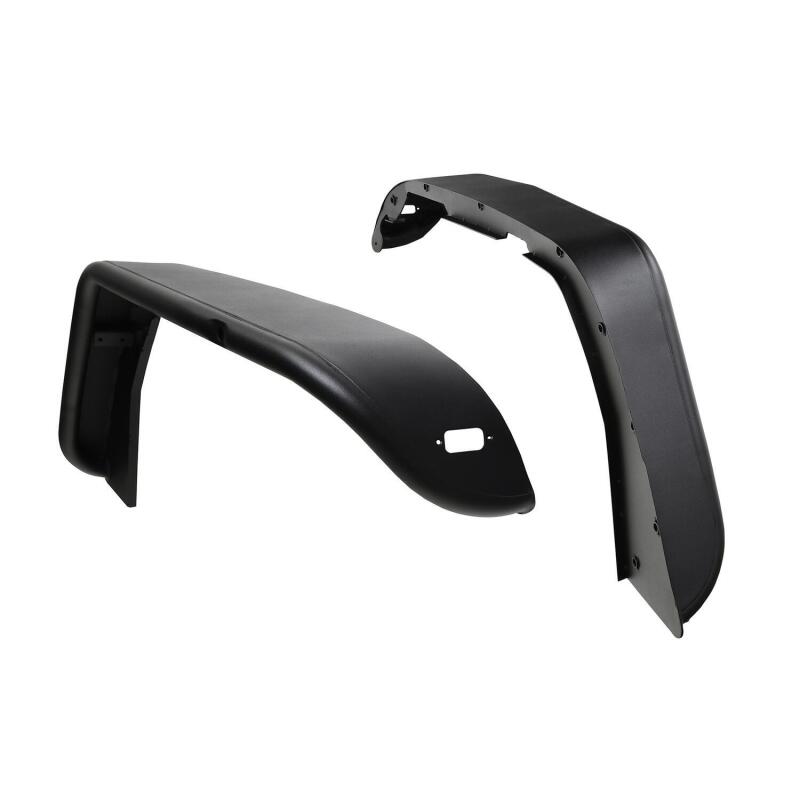 Westin 62-1025 Tube Fenders Front for 2018-2026 Jeep Wrangler JL/Gladiator Textured Black
