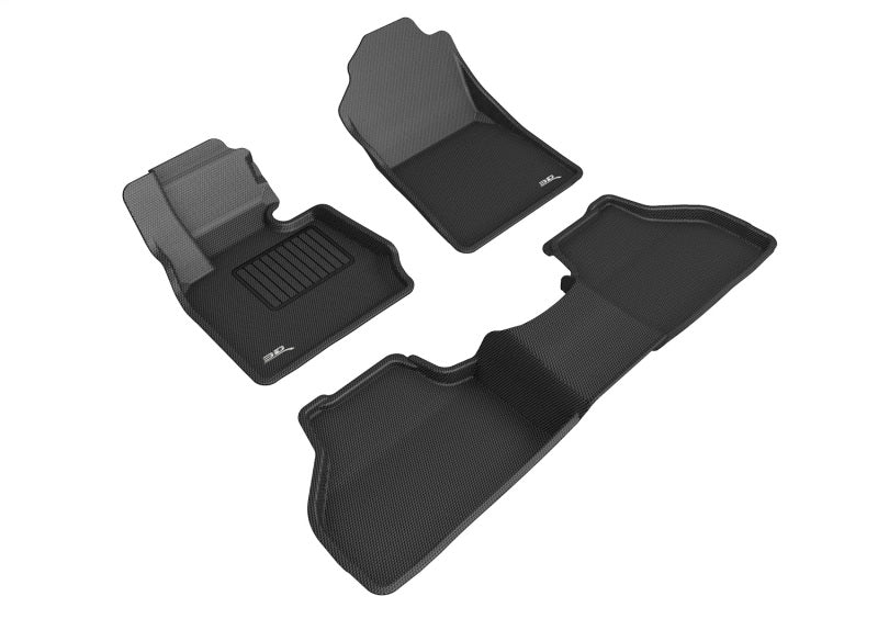 3D MAXpider Kagu Front & Rear Floor Mats for 2011-2018 BMW X3/X4