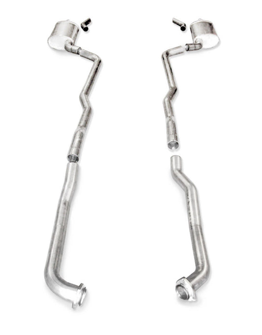 Stainless Works for 1973-1982 Chevrolet Corvette SB Catback Exhaust 2-1/2in Factory Connect