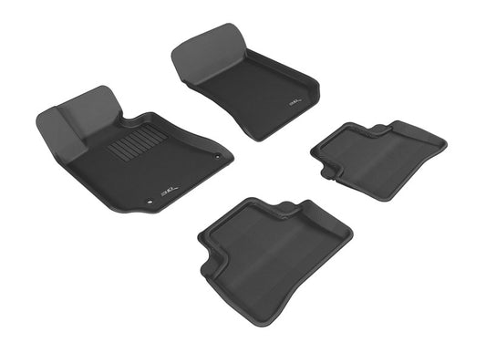 3D MAXpider Kagu Front & Rear Floor Mats for 2010-2013 Mercedes-Benz E63 AMG