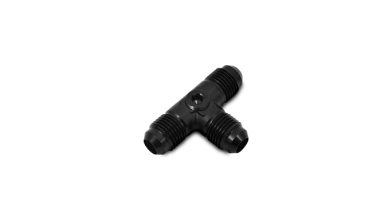 Vibrant -6AN to -6AN Male Tee Adapter Fitting with 1/8in NPT Port