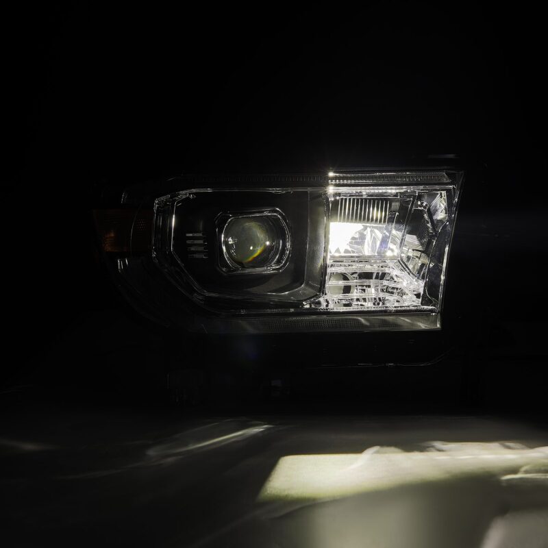 AlphaRex 880824 07-13 Toyota Tundra / 08-17 Sequoia LUXX LED Projector Headlights Chrome w/Activation Light / Sequential Signal + DRL