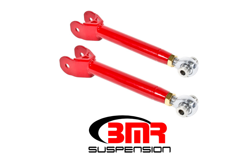 BMR 16-24 6th Gen Camaro Upper Trailing Arms with Single Adj. Rod Ends - Red