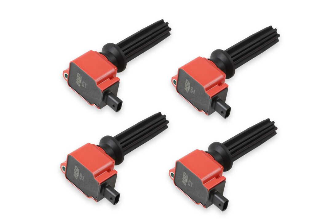 MSD 82594 Coil - for Ford EcoBoost - 2.0L/2.3L L4 - Red - 4-Pack