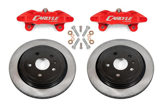 BMR 2014-2017 Chevrolet SS Brake Kit For 15in Conversion Solid Rotors Red Calipers