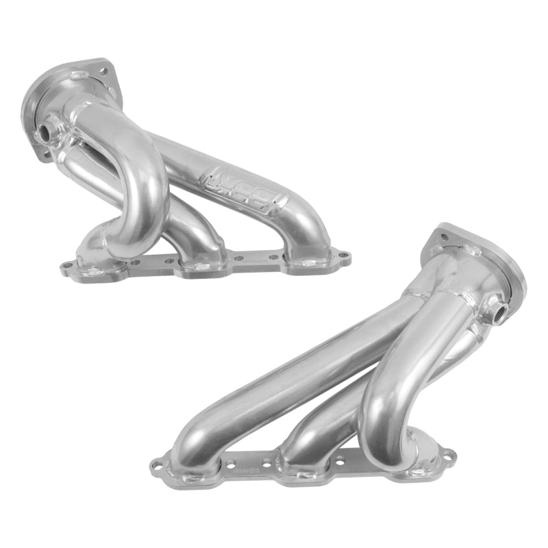 BBK Performance 40400 Shorty Tuned Length Headers 1-3/4 Silver Ceramic for 2005-2010 Chrysler 300, Dodge Charger / Challenger (3.5L V6)