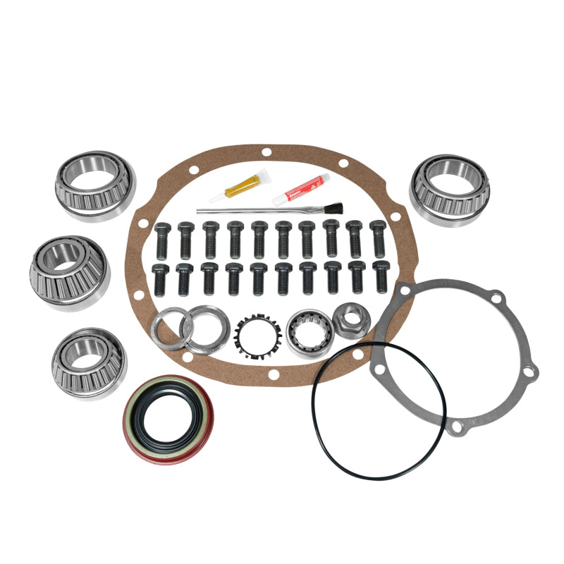 Yukon Gear & Axle YK F9-A-SPC Master Overhaul Kit For Ford 9in Lm102910 Diff / w/ Crush Sleeve Eliminator