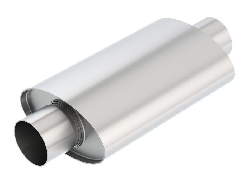 Borla 400372 XR-1 Multi-Core 3in Ctr-Ctr Oval 12in x 4.25in x 7.88in Rotary Engine Equipped Racing Muffler - #400372
