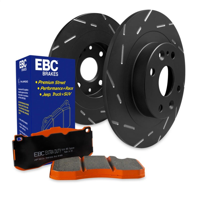 EBC 19-26 BMW 330 G20 2.0L (t) USR Slotted Rear Rotors USR2120 (image of S15KF1171)