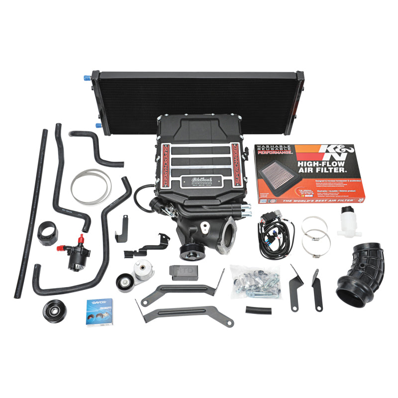 Edelbrock 15665 Supercharger E-Force Supercharger System 2019-2021 GM Truck/SUV R2650 DP3C 5.3L