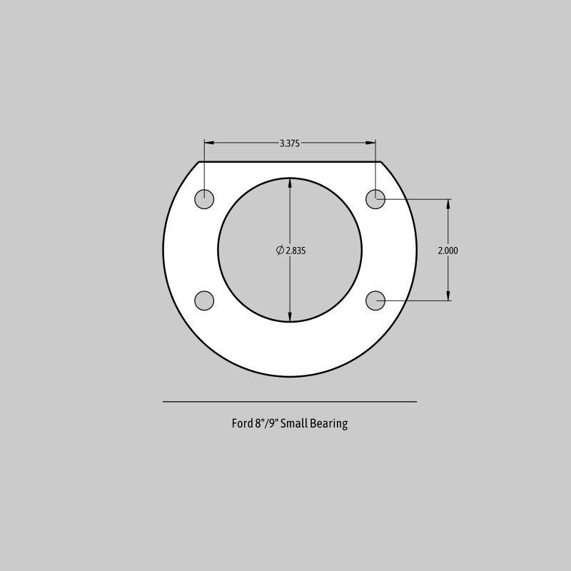 Baer Brakes 13in Pro+ Rear SDZ Brake Kit - Hugger Orange — Fits Rear Ends w/Ford 8"/9" Small Bearing Housing Ends, (5x5.00"BC)