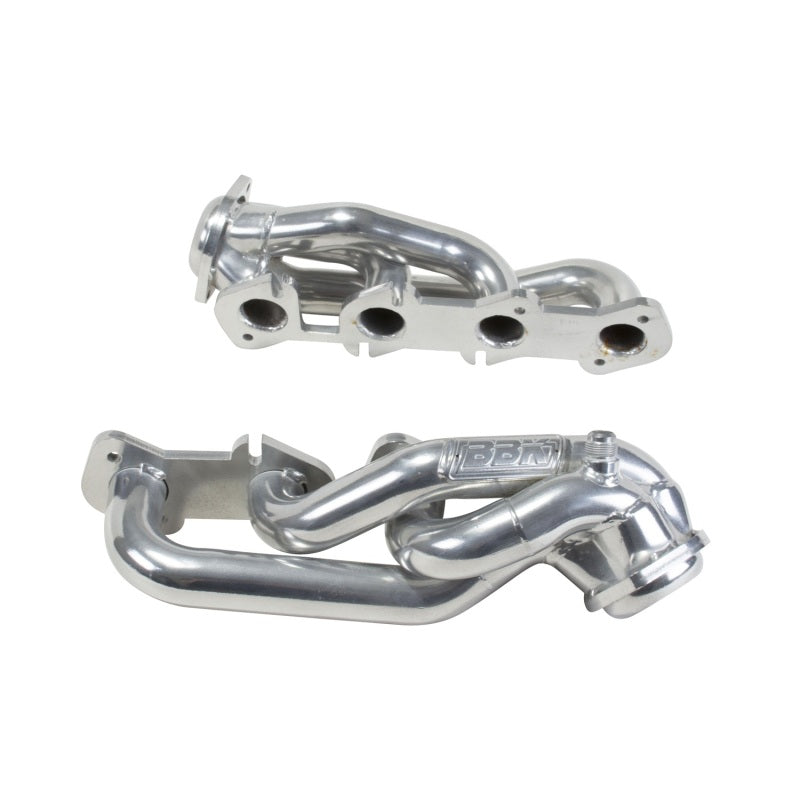 BBK Performance 35150 Shorty Tuned Length Headers 1-5/8 Silver Ceramic for 1997-2003 Ford F-150 (4.6L V8)