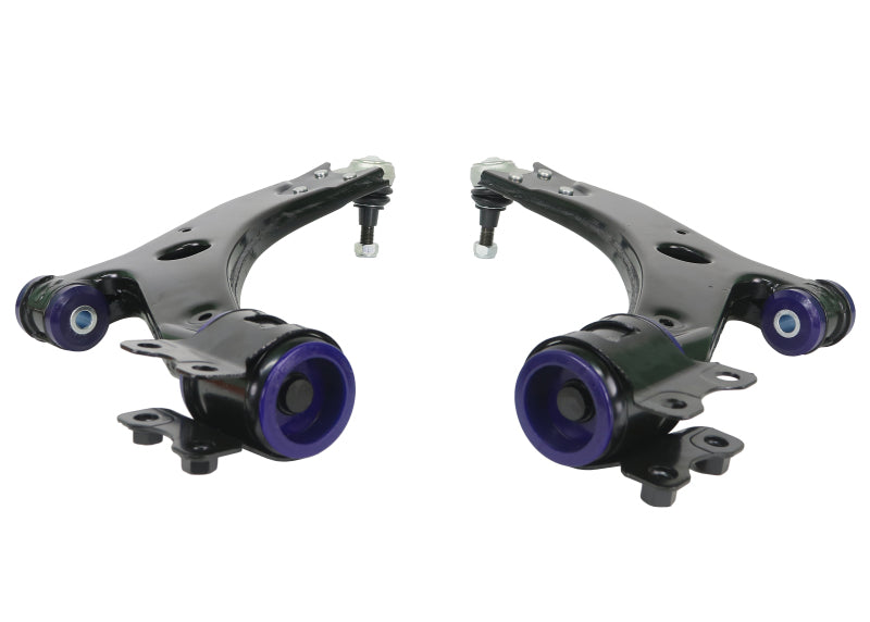 SuperPro Front Lower Control Arm Set w/Bushings (21mm Ball Joint)
