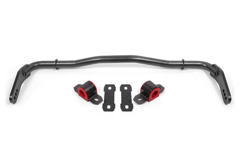 BMR 2008-2023 Dodge Challenger Front Hollow 38mm Adjustable Sway Bar Kit - Black Hammertone