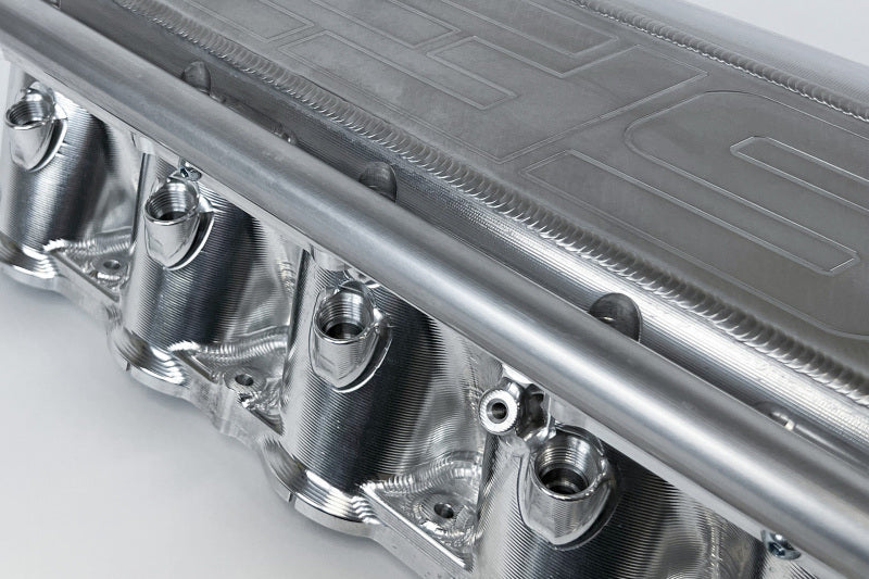 CSF 8400 Gen 2 B58 Race X Charge-Air-Cooler Manifold Raw Billet Aluminum Finish