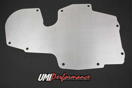 UMI Performance 2650-B A/C Delete Panel Black for 1970-1981 GM F-Body