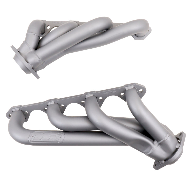 BBK Performance 1511 351W Swap Shorty Unequal Length Headers for Fox Ford Mustang 351W Swap