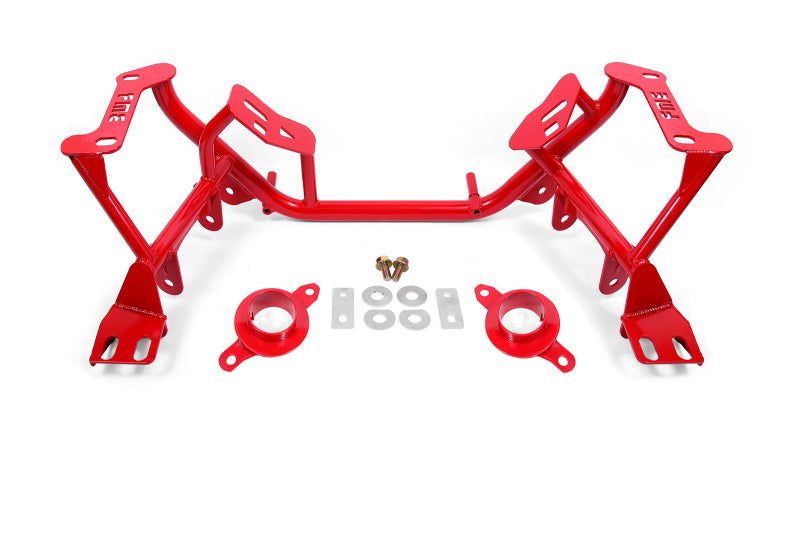 BMR 1996-2004 Ford Mustang K-Member Standard Version with Spring Perches - Red