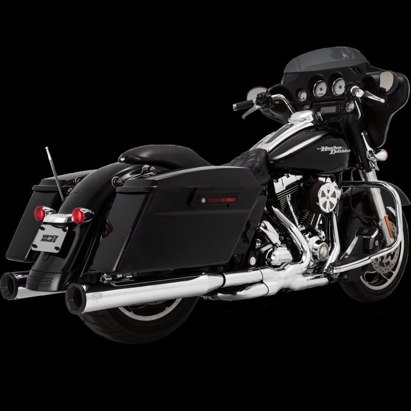 Vance & Hines 16714 Eliminator 400 Slip-Ons Chrome for 2017-2026 Harley-Davidson Touring