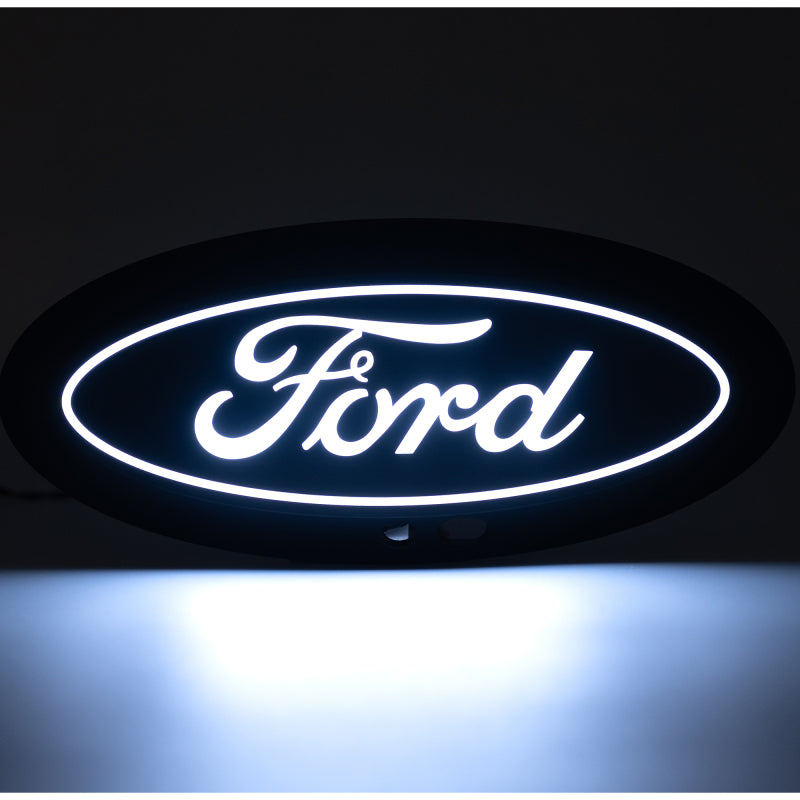 Putco for 2017-2019 Ford Super Duty Front Luminix Ford LED Emblem - with Camera CutOut