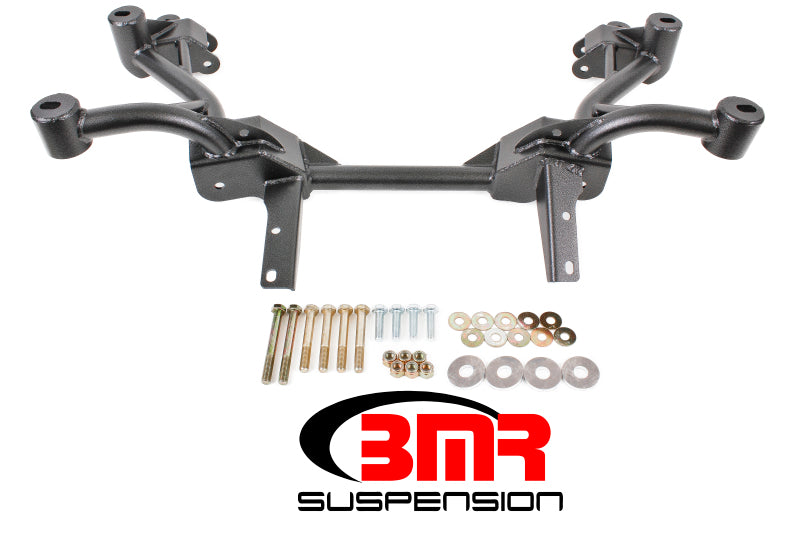 BMR 1982-1982 3rd Gen F-Body K-Member with No Motor Mounts and Pinto Rack Mounts - Black Hammertone