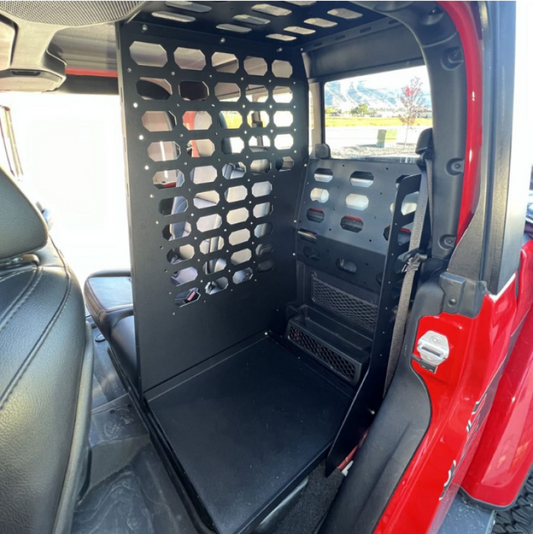 Rock Slide Engineering for 2020-2023 Jeep JT Gladiator Rear Seat Cargo Rack