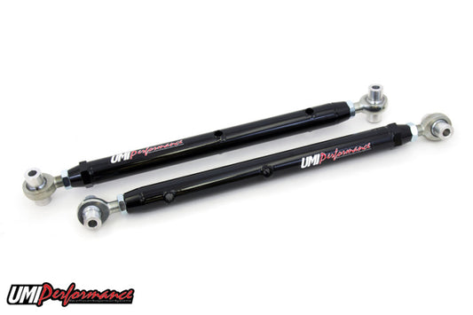 UMI Performance 302717-B Double Adjustable Upper/Lower Rear Control Arms Black