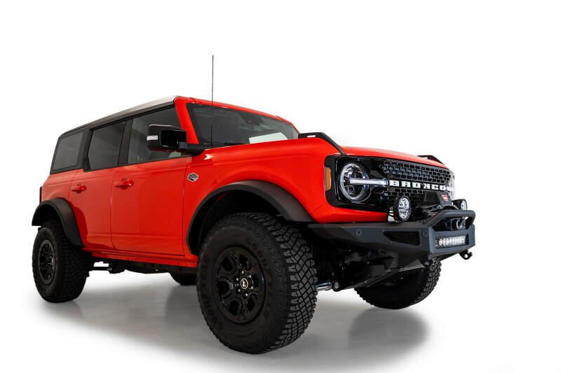 Addictive Desert Designs for 2021+ Ford Bronco Rock Fighter Front Bumper - Hammer Black