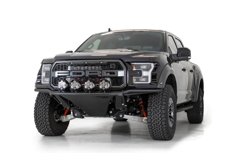 Addictive Desert Designs for 17-20 Ford Raptor Pro Add-On Light Hoop - Hammer Black