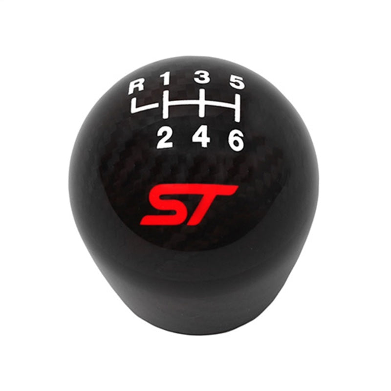 Ford Racing for 2013-2017 Focus ST Black Carbon Fiber 6 Speed Shift Knob