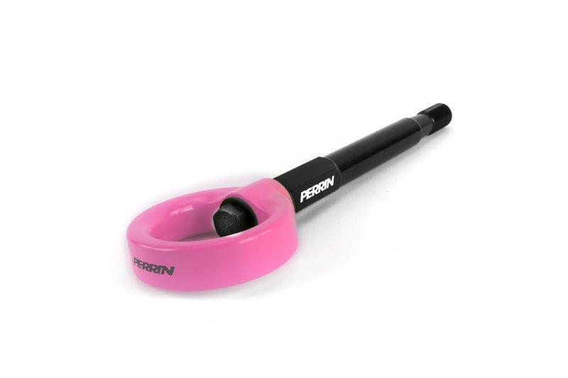 PERRIN 22-26 Toyota GR86 Tow Hook Kit (Front) - Hyper Pink
