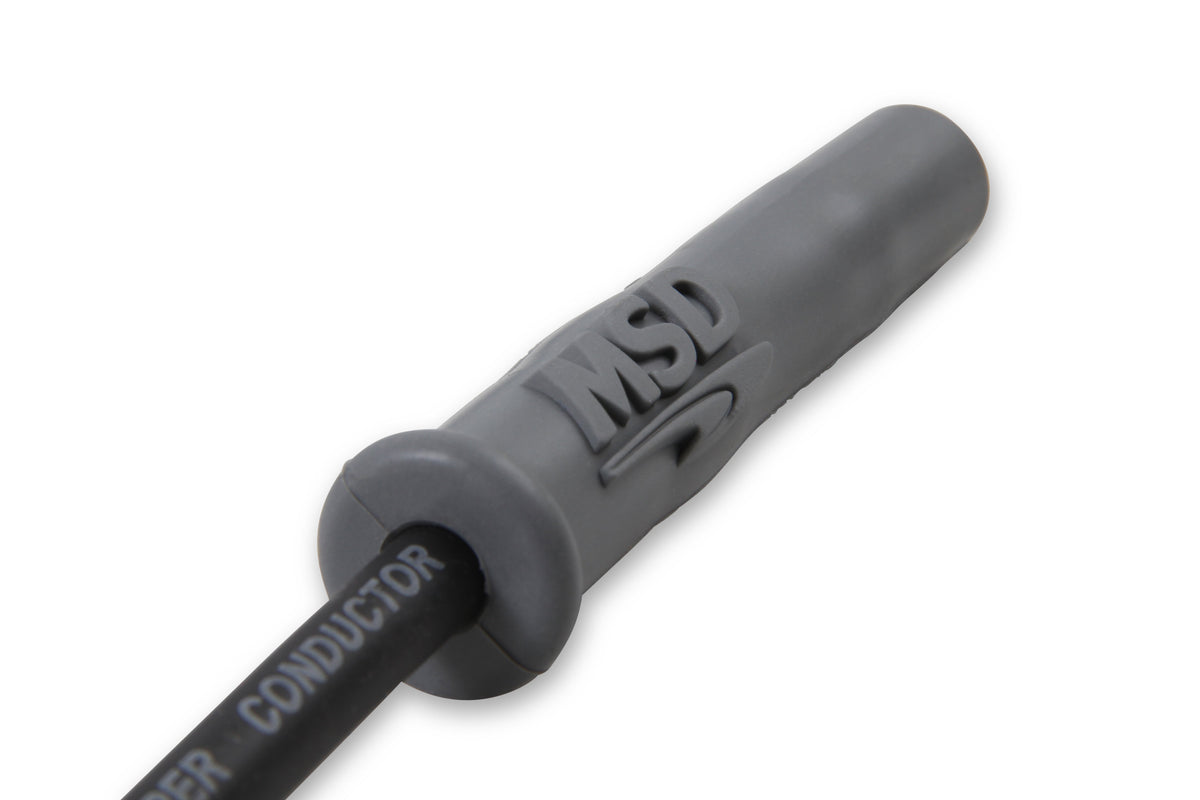 MSD 32823 Super Conductor Spark Plug Wire Set - 99-13 GM Truck & SUV - Black