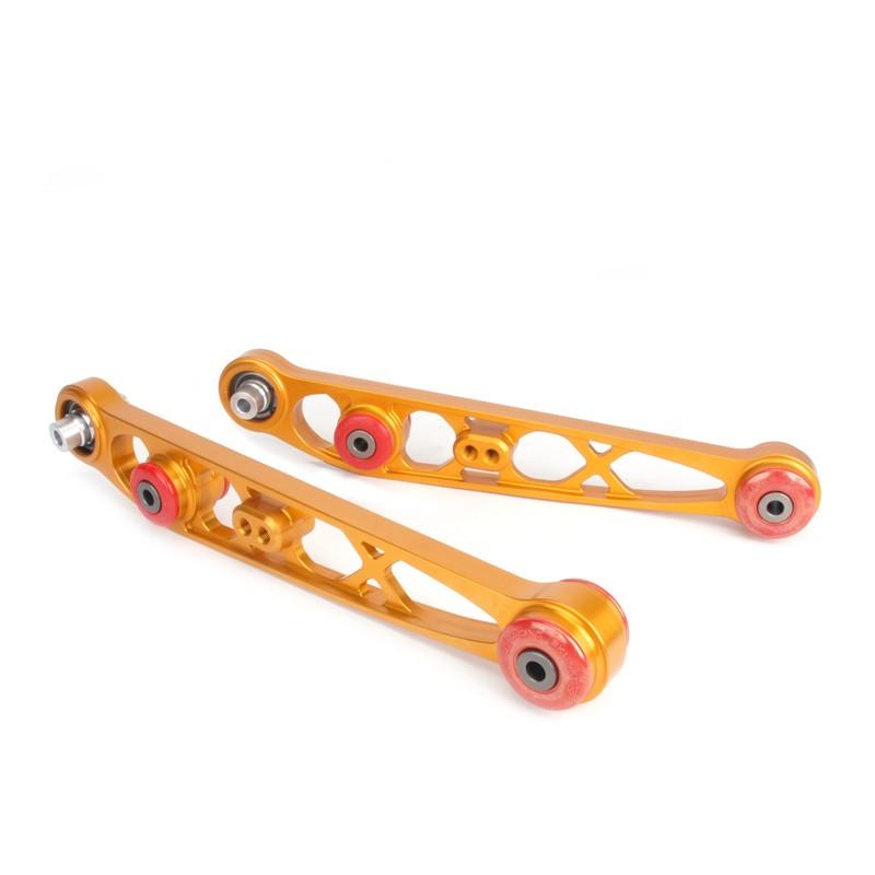 Skunk2 Honda/Acura EK Alpha Series Rear Lower Control Arm Set - Clear